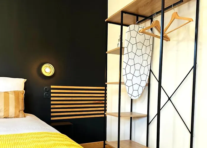 아파트 Preto - Confort Moderne - Terrasse - Parking Gratuit - Non Fumeur